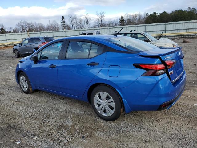 3N1CN8DVXNL843901 - 2022 NISSAN VERSA S BLUE photo 2