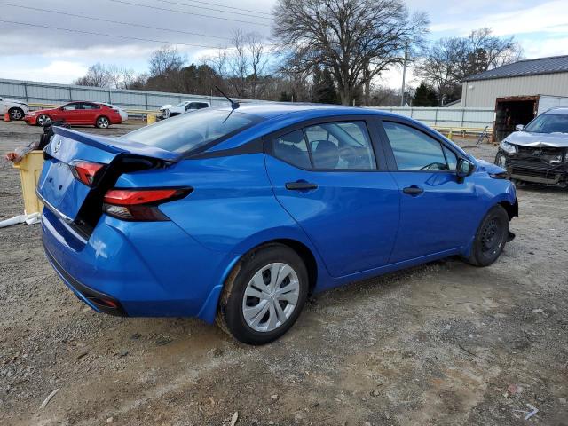 3N1CN8DVXNL843901 - 2022 NISSAN VERSA S BLUE photo 3