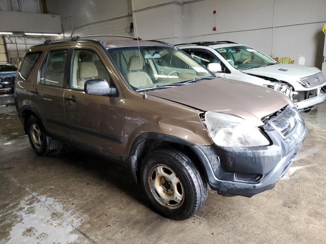 JHLRD78452C082579 - 2002 HONDA CR-V LX TAN photo 4