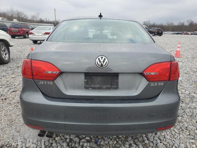 3VWDX7AJ2CM416983 - 2012 VOLKSWAGEN JETTA SE GRAY photo 6