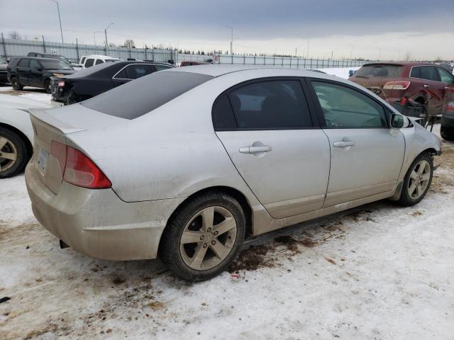 2HGFA16548H003878 - 2008 HONDA CIVIC LX Сріблястий фото 3