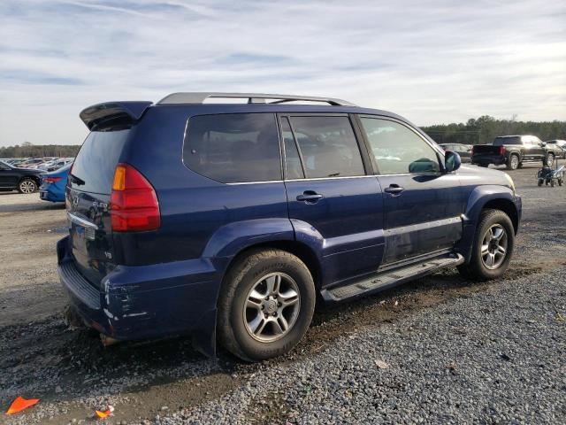 JTJBT20X160096459 - 2006 LEXUS GX 470 BLUE photo 3