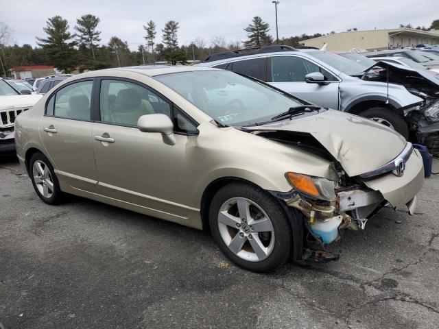 1HGFA16877L117823 - 2007 HONDA CIVIC EX TAN photo 4