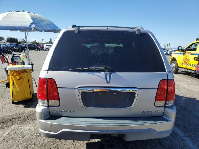 5LMEU68HX5ZJ01923 - 2005 LINCOLN AVIATOR ვერცხლისფერი ფოტო 6