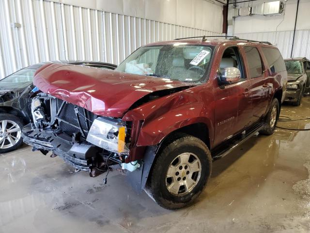 1GNFK26389J121777 - 2009 CHEVROLET SUBURBAN K1500 LT RED photo 1