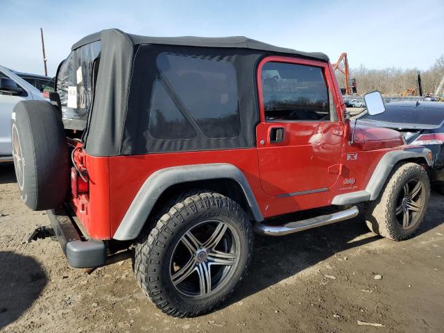 1J4FA39S23P349583 - 2003 JEEP WRANGLER COMMANDO RED photo 3