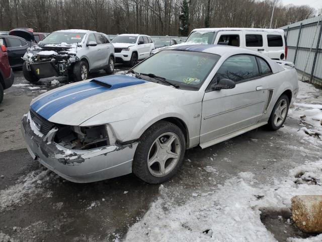 1FAFP40624F229158 - 2004 FORD MUSTANG DE SILVER photo 1