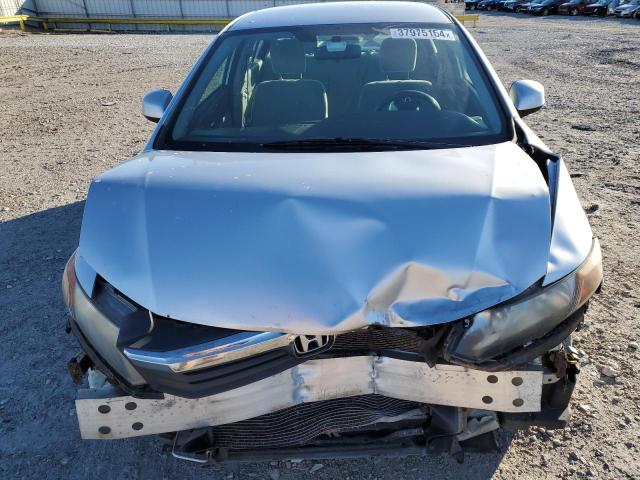 19XFB2F5XCE081622 - 2012 HONDA CIVIC LX SILVER photo 11