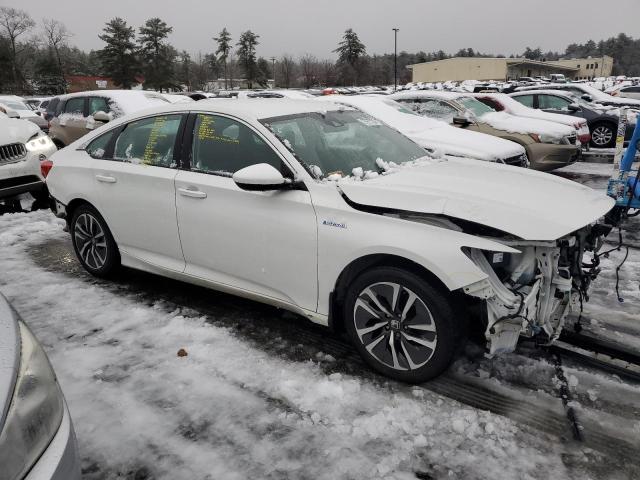 1HGCV3F11JA004023 - 2018 HONDA ACCORD HYBRID WHITE photo 4