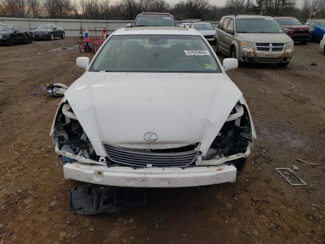 JTHBA30G865147407 - 2006 LEXUS ES 330 WHITE photo 5