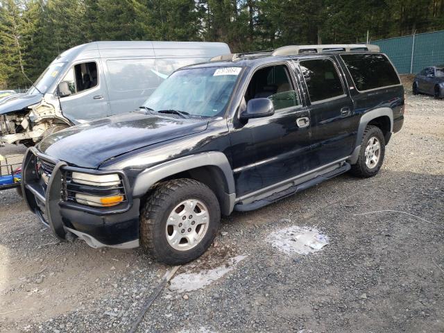 3GNEC16Z56G127363 - 2006 CHEVROLET SUBURBAN C1500 BLACK photo 1