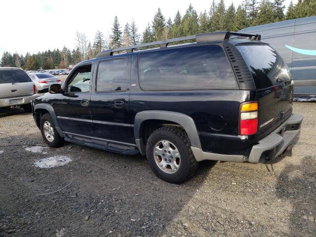 3GNEC16Z56G127363 - 2006 CHEVROLET SUBURBAN C1500 BLACK photo 2