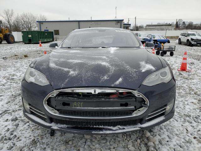5YJSA1H18EFP52787 - 2014 TESLA MODEL S შავი ფოტო 5