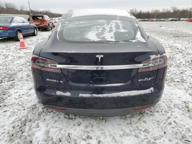 5YJSA1H18EFP52787 - 2014 TESLA MODEL S შავი ფოტო 6