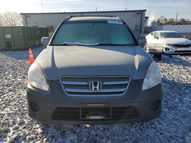 JHLRD788X5C040657 - 2005 HONDA CR-V EX SILVER photo 5