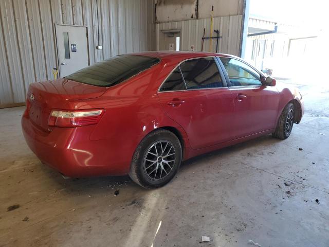 4T1BK46K77U009666 - 2007 TOYOTA CAMRY LE RED photo 3