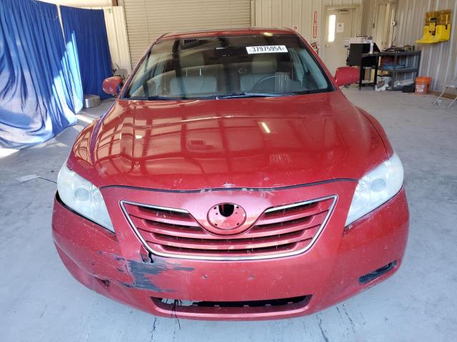 4T1BK46K77U009666 - 2007 TOYOTA CAMRY LE RED photo 5