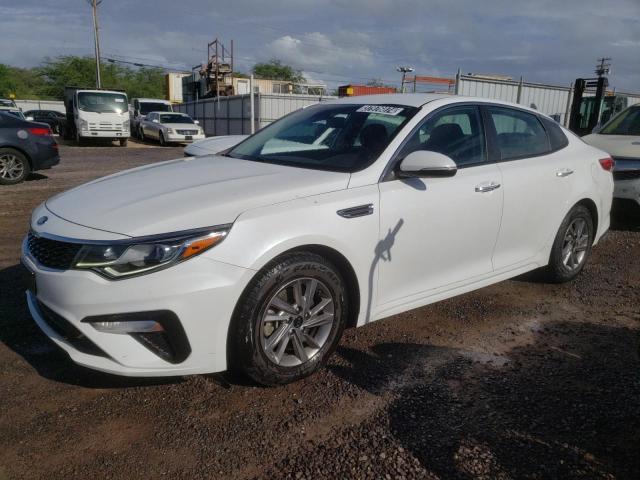 5XXGT4L36LG393069 - 2020 KIA OPTIMA LX WHITE photo 1