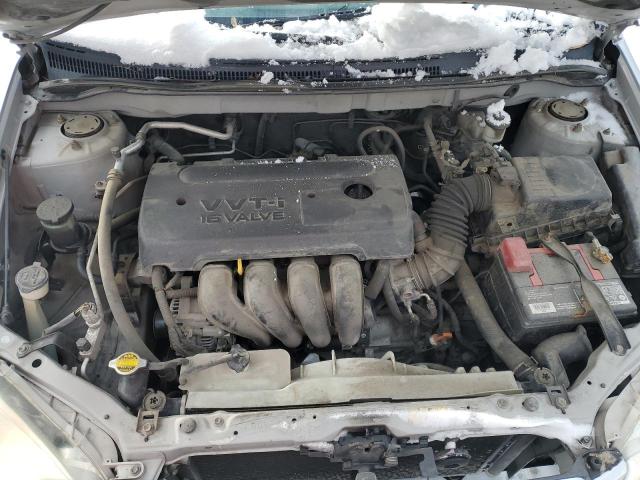 1NXBR32E15Z349723 - 2005 TOYOTA COROLLA CE SILVER photo 11