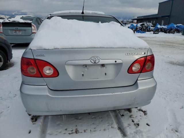 1NXBR32E15Z349723 - 2005 TOYOTA COROLLA CE SILVER photo 6