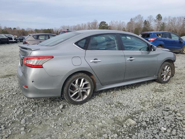 3N1AB7APXEY237145 - 2014 NISSAN SENTRA S GRAY photo 3