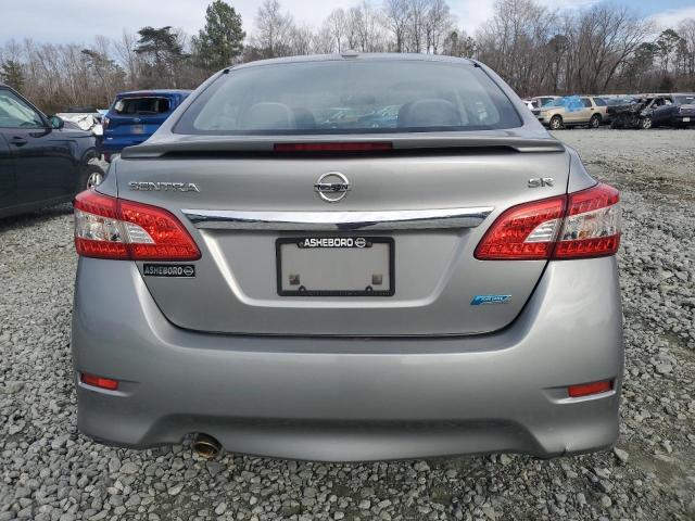 3N1AB7APXEY237145 - 2014 NISSAN SENTRA S GRAY photo 6