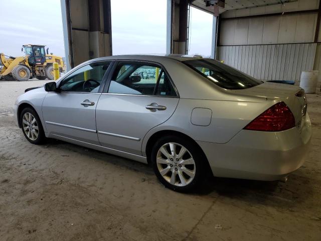 1HGCM66537A044071 - 2007 HONDA ACCORD EX SILVER photo 2