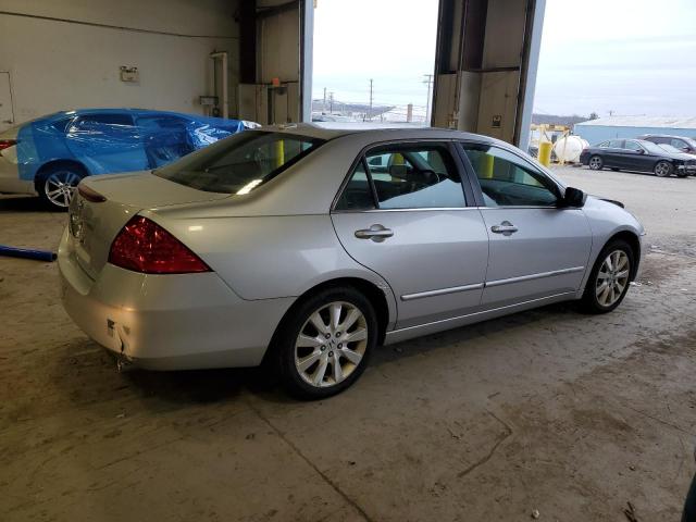 1HGCM66537A044071 - 2007 HONDA ACCORD EX SILVER photo 3