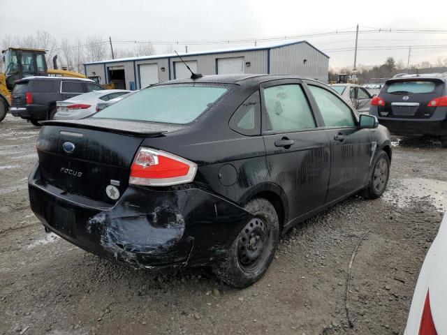 1FAHP34NX8W131473 - 2008 FORD FOCUS S/SE BLACK photo 3