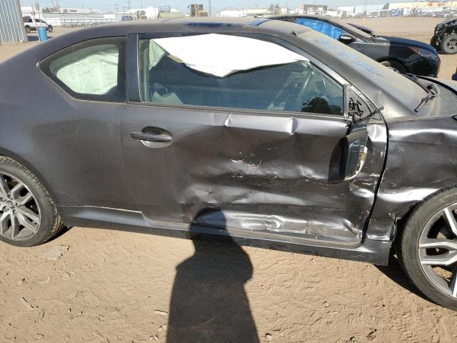 JTKJF5C71GJ018688 - 2016 TOYOTA SCION TC 灰色 照片 10