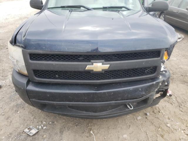 1GCEC19X37Z604652 - 2007 CHEVROLET SILVERADO C1500 CLASSIC BLUE photo 11