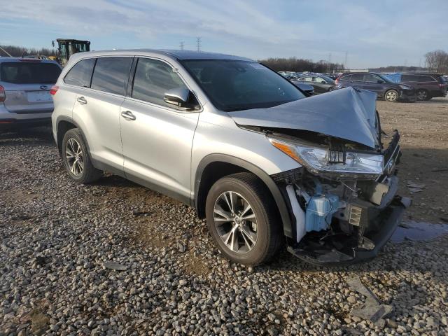 5TDZZRFHXKS346572 - 2019 TOYOTA HIGHLANDER LE SILVER photo 4