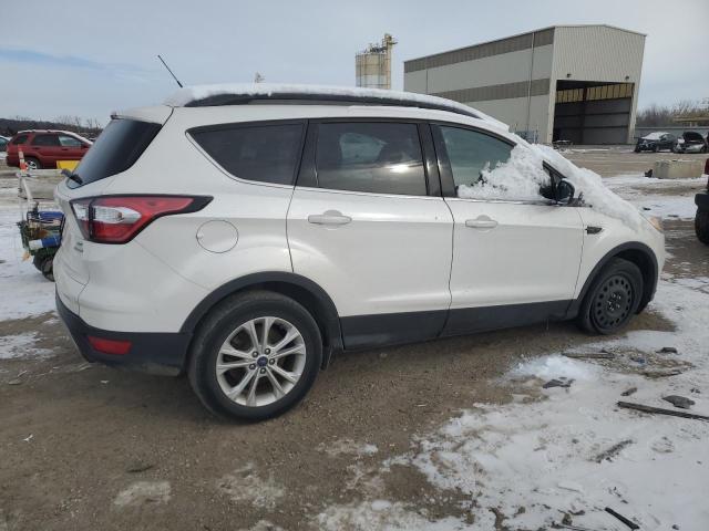 1FMCU0GD8JUC34550 - 2018 FORD ESCAPE SE WHITE photo 3