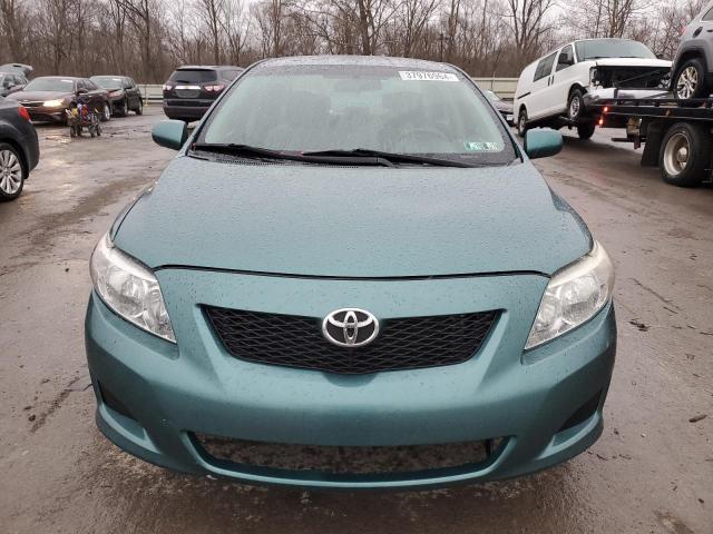 1NXBU4EE3AZ166902 - 2010 TOYOTA COROLLA BASE GREEN photo 5