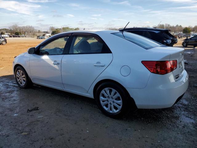 KNAFU4A29D5729268 - 2013 KIA FORTE EX WHITE photo 2