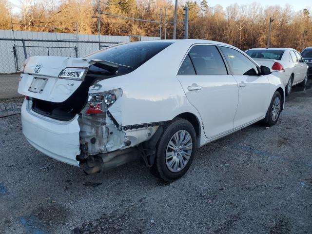 4T4BF1FKXER439987 - 2014 TOYOTA CAMRY L WHITE photo 3