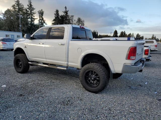 3C6UR5FL8EG240140 - 2014 RAM 2500 LARAMIE WHITE photo 2