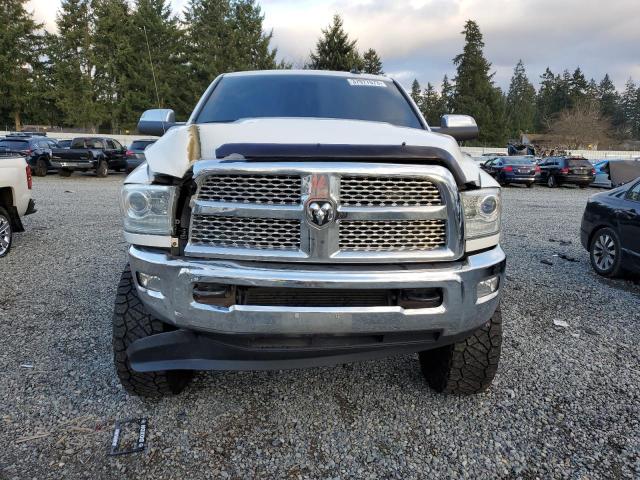 3C6UR5FL8EG240140 - 2014 RAM 2500 LARAMIE WHITE photo 5