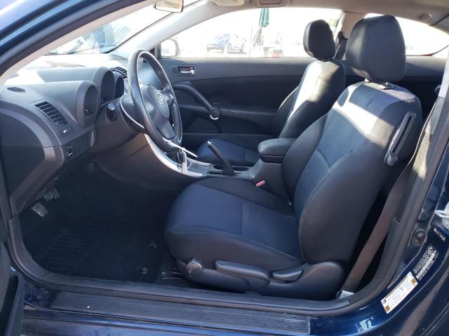 JTKDE177750006485 - 2005 TOYOTA SCION TC BLUE photo 7