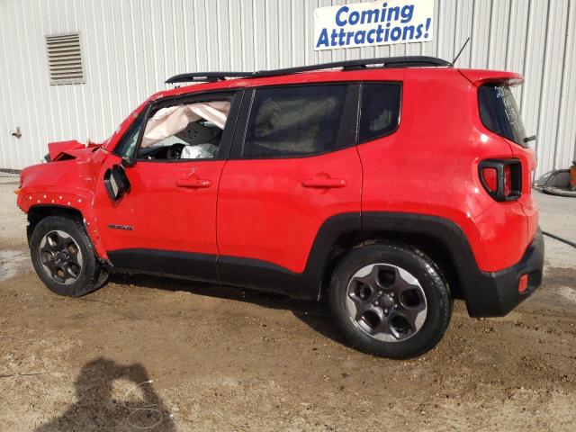 ZACCJAAB6HPF77136 - 2017 JEEP RENEGADE SPORT RED photo 2