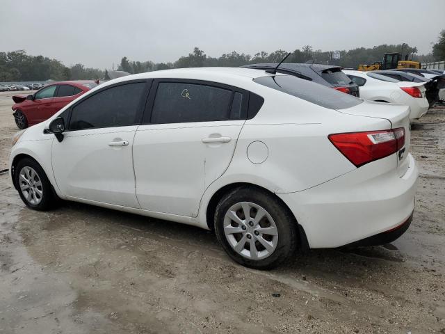 KNADM4A3XG6638640 - 2016 KIA RIO LX WHITE photo 2