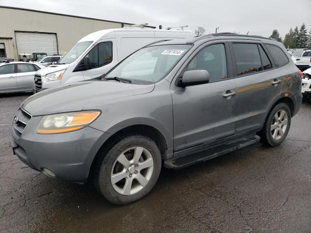 5NMSH73E89H266428 - 2009 HYUNDAI SANTA FE SE GRAY photo 1