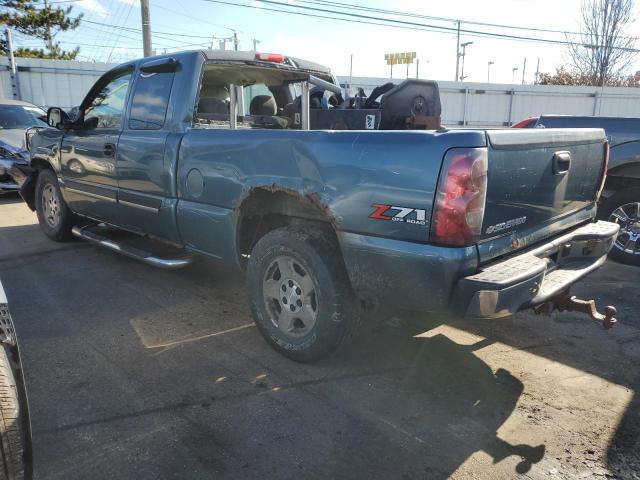 1GCEK19Z07Z110821 - 2007 CHEVROLET SILVERADO K1500 CLASSIC TURQUOISE photo 2