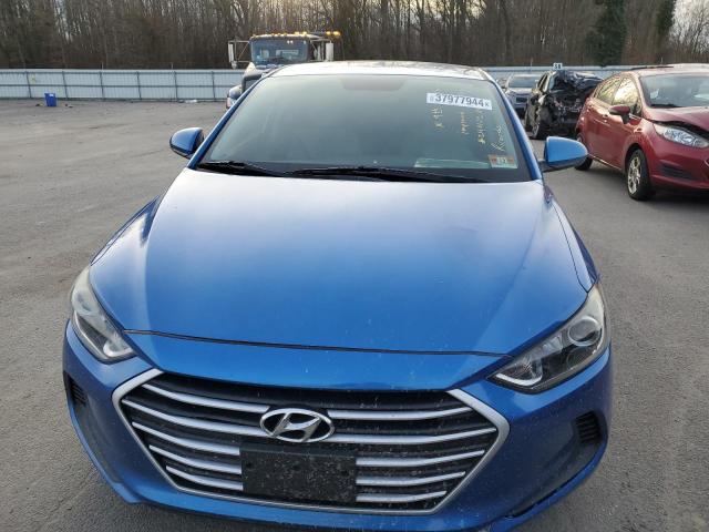 5NPD84LFXHH129637 - 2017 HYUNDAI ELANTRA SE BLUE photo 5