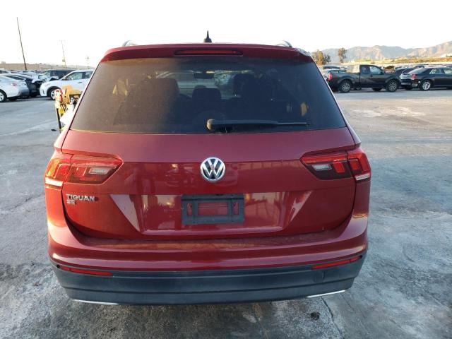 3VV3B7AX0KM123360 - 2019 VOLKSWAGEN TIGUAN SE RED photo 6