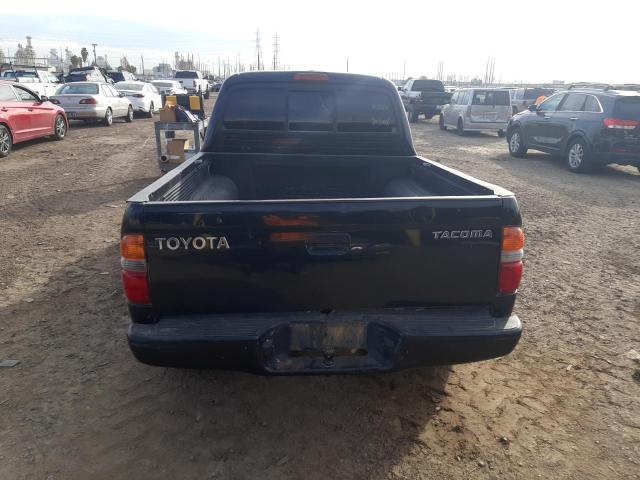 5TEGM92N11Z777272 - 2001 TOYOTA TACOMA DOUBLE CAB PRERUNNER BLACK photo 6