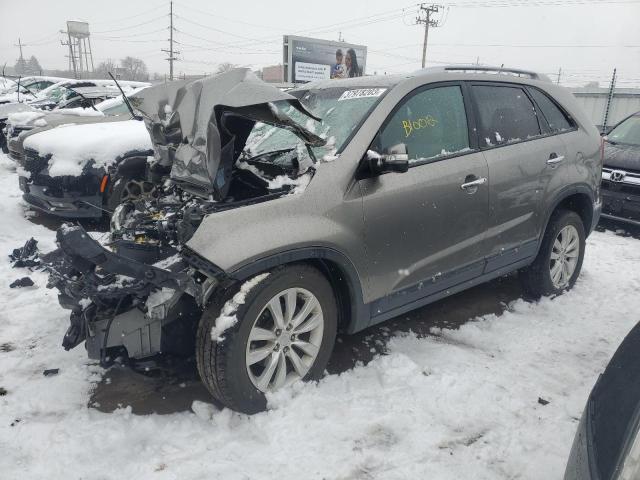 5XYKT4A2XBG046777 - 2011 KIA SORENTO BASE GRAY photo 1