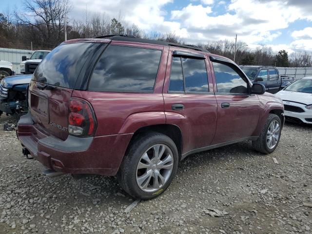 1GNDS13S542366617 - 2004 CHEVROLET TRAILBLAZE LS MAROON photo 3