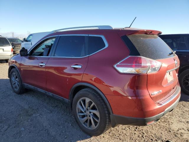 5N1AT2MT4FC837381 - 2015 NISSAN ROGUE S RED photo 2