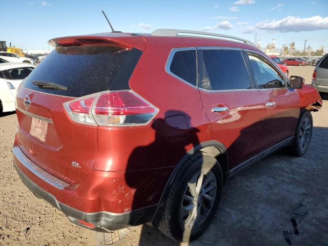 5N1AT2MT4FC837381 - 2015 NISSAN ROGUE S RED photo 3